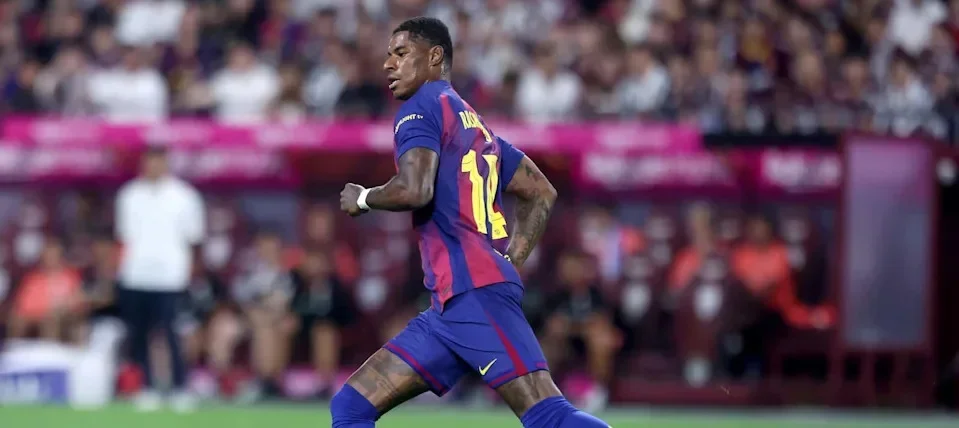 Marcus Rashford: Man United loanee scores sublime free kick in El Clasico